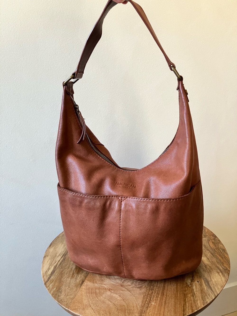 American Leather Co. | Carrie Hobo Leather Shoulder Bag